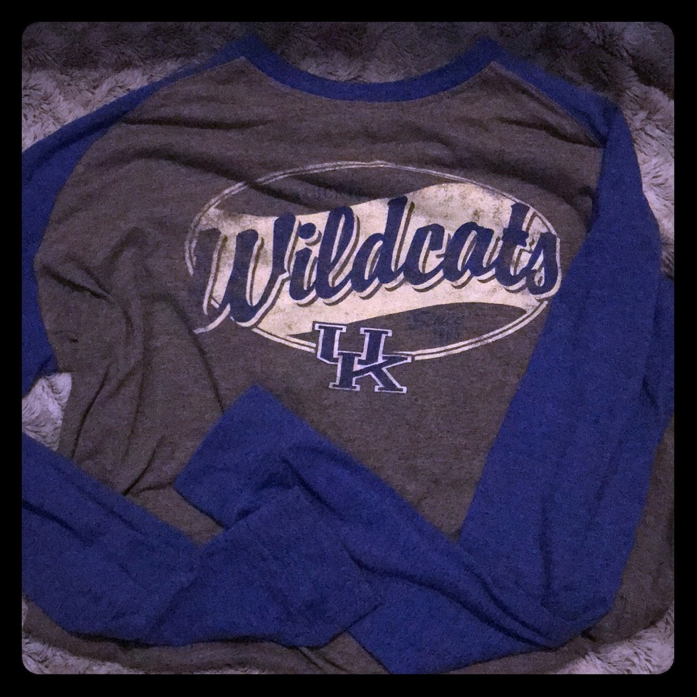 Vintage inspired UK Wildcats long sleeve Tee